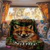 Fox Portrait Rv Blanket Comfortable Soft Lightweight Perfect For Travel Camping Picnics Sofas Rvs Bedding Living Room Gift For Friends And Familyt45