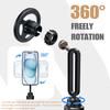 Hot Sale 2-in-1 Car Magnetic Phone Holder And Cup Holder with 360-Degree Adjustable Base Auto Interior Accessory