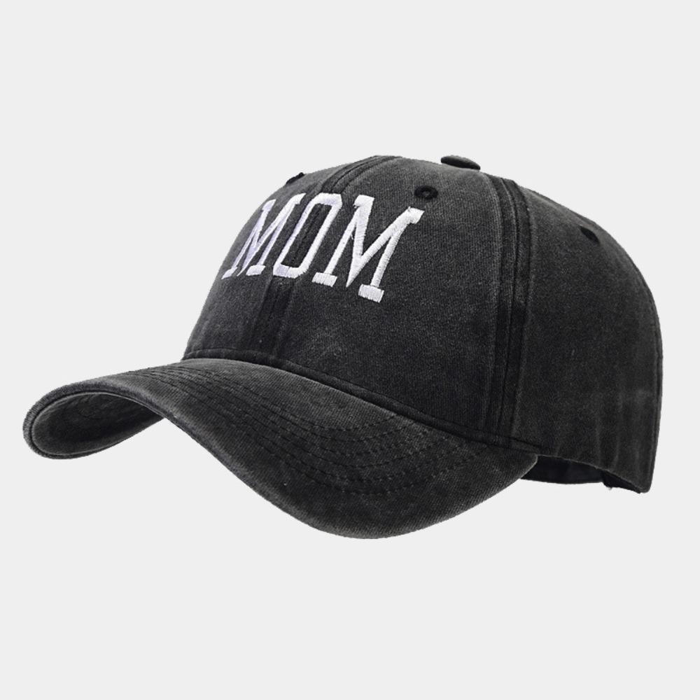 Creative Dad and Mom Baseball Cap Cotton Peaked Cap Casual Sun Hat Street