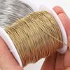 2Meters Stainless Steel Round Snake Chains for Necklace Bracelet Jewelry Making DIY Findings 0.9mm 1.2mm Chain Bulk Wholesale