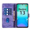 For Xiaomi Redmi 13 4G/13 5G Case Heart Cat Folding Stand PU Leather Phone Cover