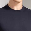 Antonio Men's Cashmere Blend Short Sleeve Round Neck T-Shirt