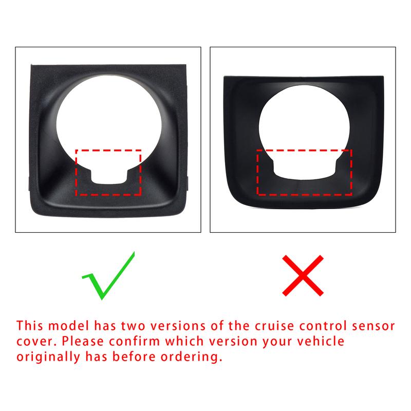 Artudatech Adaptive Cruise Control Module Bezel 68262008AA For Jeep Grand Cherokee 16-22 Car Accessories