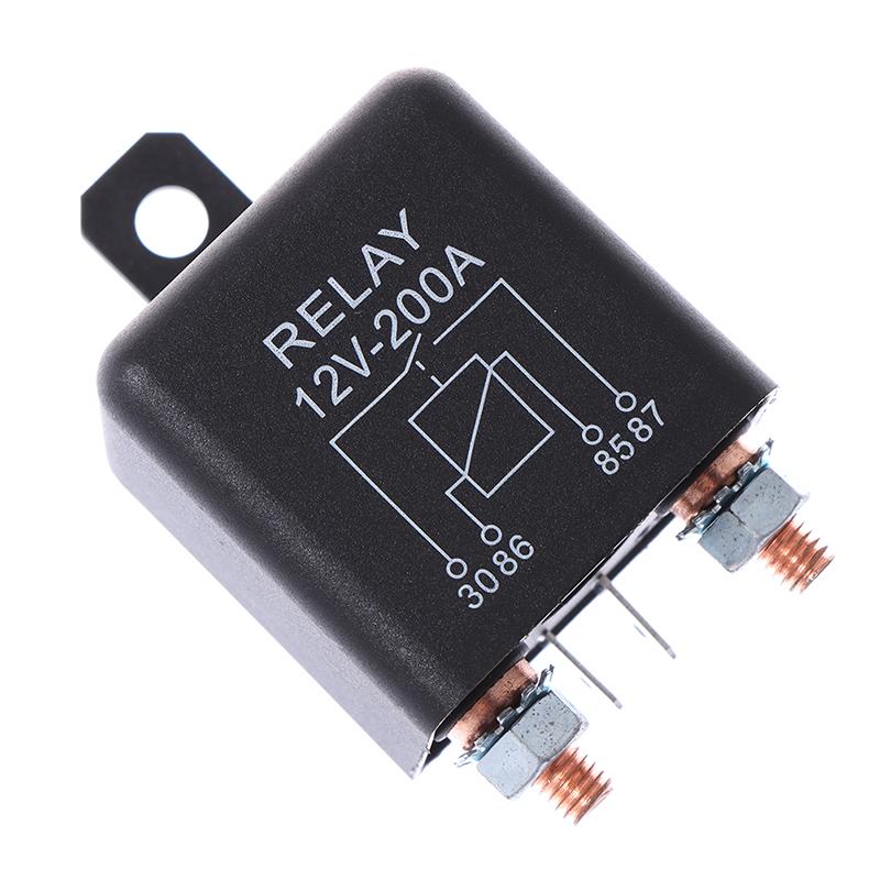 12V 200 Amp Heavy Duty Split Charge/Winch Relay for Car Van Boat 4 Pin