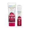 Mamaearth Rote Bete Natürliche Rosa Glow Combo | Rote Bete Sanfte Gesichtsreinigung (100ml) & Rote Bete Hydraful Feuchtigkeitscreme (50ml) | Verleiht natürlichen rosafarbenen Glow | C