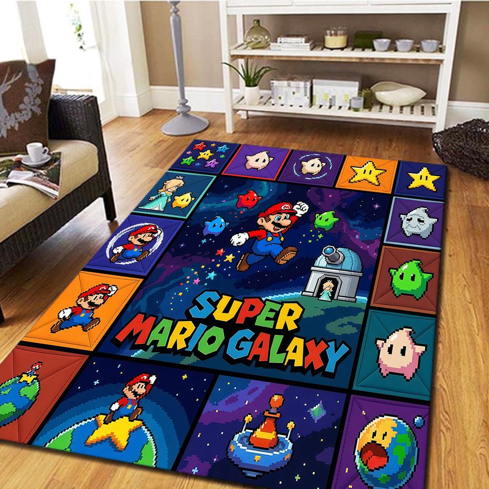 

Super Mario Puzzle Carpet, Digital Print Floor Mat, Home Decor Rug for Bedroom, Living Room Mat -HYQ89 60x90cm