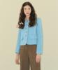 Dear. K Booklet Gold Button Semi-Crop Jacket Swjknk0200
