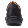 Clarks Nature Three Derby premium leather durable rubber sole