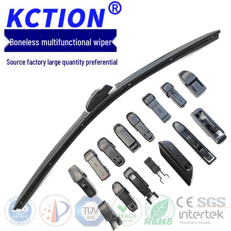 

Высококачественные многофункциональные бескаркасные щетки стеклоочистителя со сменными креплениями 20-inch