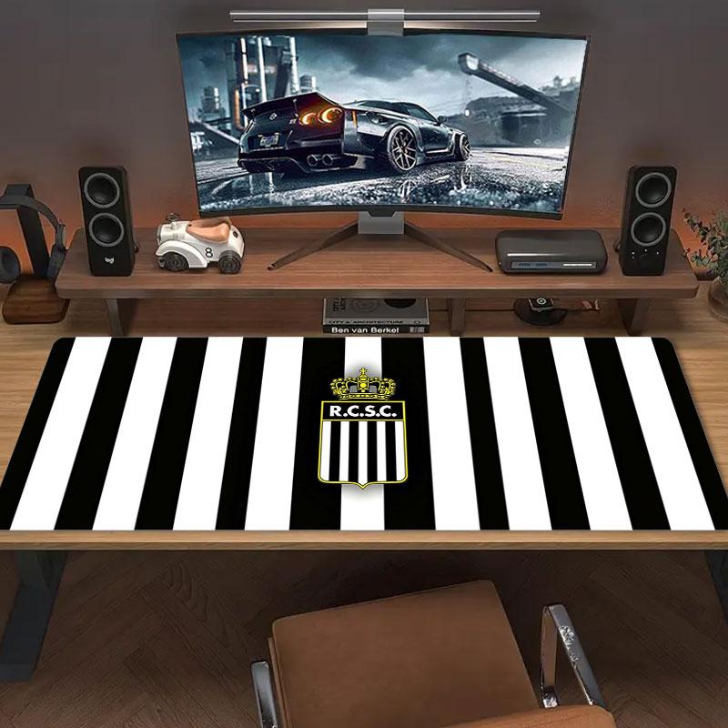 Royal Club Crest Large Size Mouse Pad Large Gaming Table Cushion Nonslip Laptop Tablet Big Mousepad Xxl Mat Mini Pc Playmat With Lock Edge