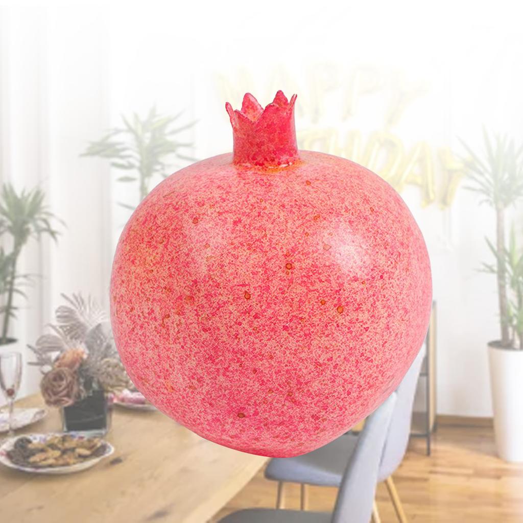 Fake Fruit ABS Realistic Delicate Artificial Simulation Fruit Props for Photography Display Pomegranate