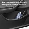 TPE Car Door Side Storage Box Full-Cover for Tesla Model Y Juniper 2025 Front and Rear Door Tray Organizer Waterproof Pocket Box