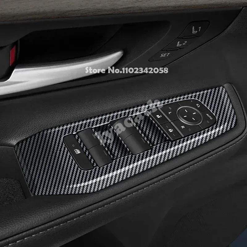 LHD For Toyota Grand Highlander 2024 2025 carbon window rise switch gear shift panle trument readlamp AC vent armest cover
