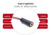 Green Laser Module 9x26mm 520nm 10mW Dot Pattern with Internal Focusing