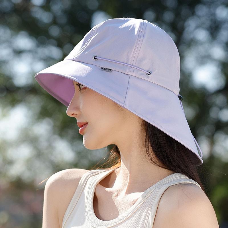 Hat Women's Spring Summer Sun Protection Sun Hat UV Protection New Bucket Hat Sun Hat