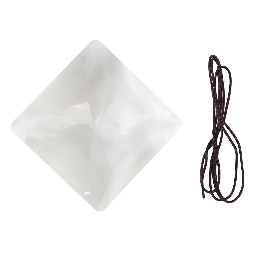 Kristallprisma Sonnenfänger zum Aufhängen am Fenster Ornament Facettierte Kristallprismen Anhänger Regenbogenmacher Prismen für Zuhause