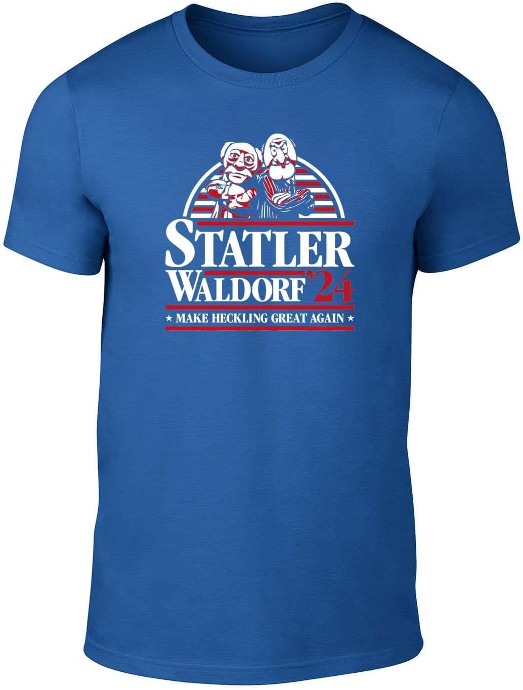 DeeTeeGee Черная футболка Statler and Waldorf 2024 с подколками S разноцветный