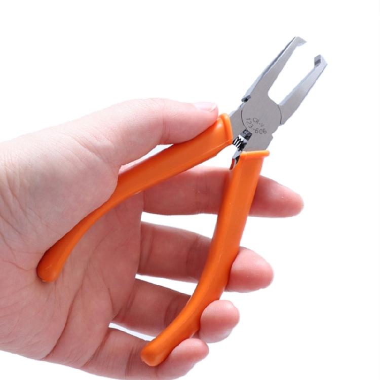 Efficient 6Inch Carbon Steel Diagonal Pliers with Precise Cutting Edges End Cutting Plierfor Various Cables and Wire