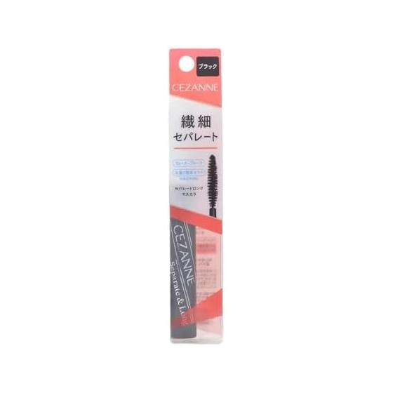 Тушь для ресниц Cezanne Separate Long Черная 5,0 г Тушь Разделяющая Длинная Мультистойкая