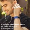 Für Fitbit Inspire 6/5 Milanaise Uhrenarmband Edelstahl Armband