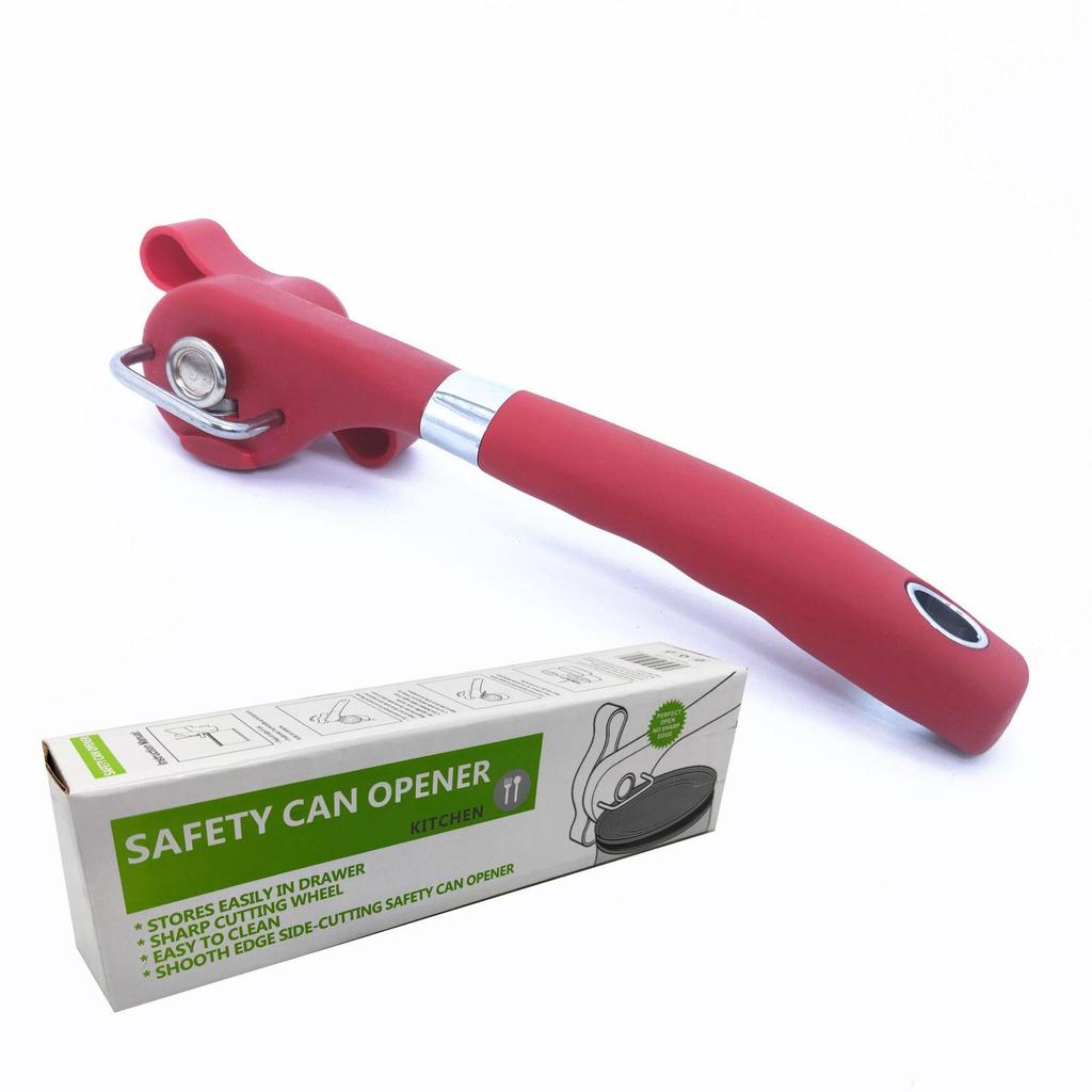 Stainless Steel Single Handle Can and Bottle Opener for Sardine and Evaporated Milk Lids.