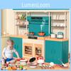 Toy Kitchen Pretend  Children Fruit Cutting Simulation Emotional Development