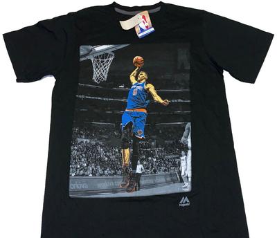 Rare! Vintage Kristaps Porzingis New York Knicks Dunking T-Shirt New! NWT SMALL Unisex T-Shirt