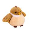 Collection Elf Bird Dolls Key Ring Fluffy Animal Birds Bag Pendant  Backpack Decoration