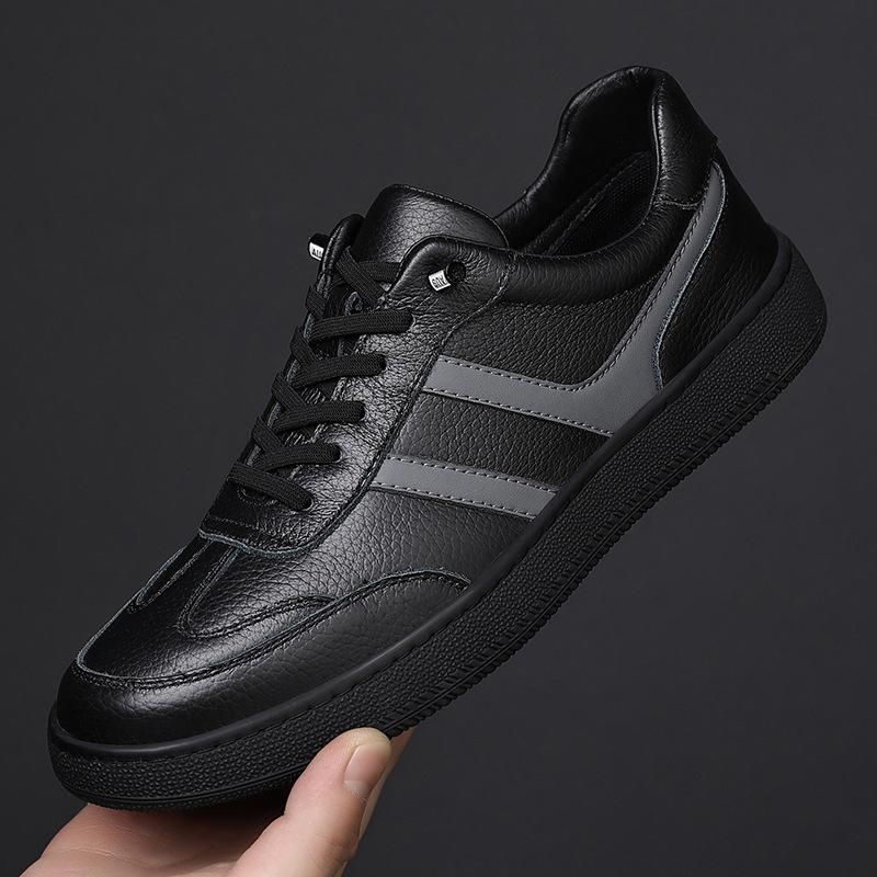 New men's casual shoes leather breathable men's training shoes versatile men's shoes shoes leather shoes
