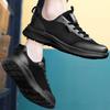 Brand Sports Shoes, Light and Non-slip Soft-soled Running Shoes, Black New Models, Cushioning and Breathable Running Shoes for Dad