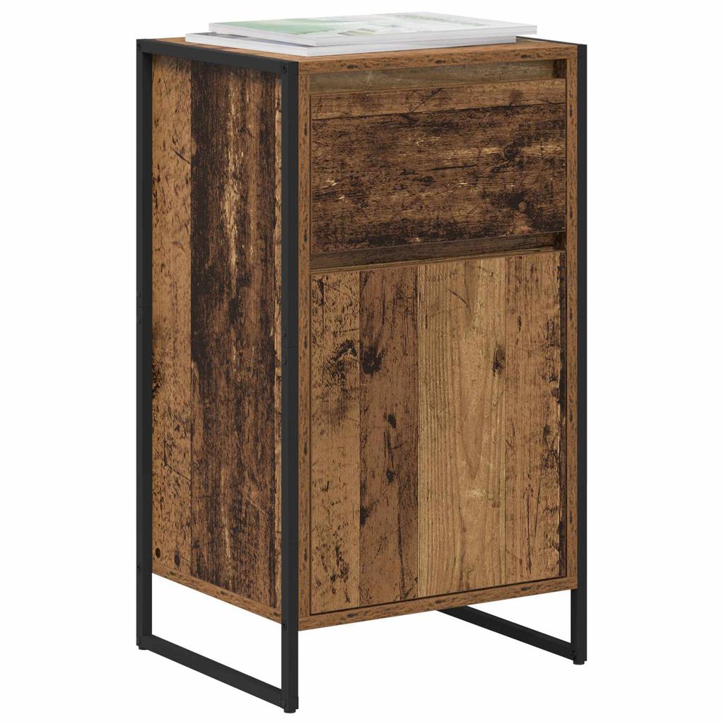 Sideboard Reclaimed Wood 43 x 36 x 75.5 cm Engineered Wood