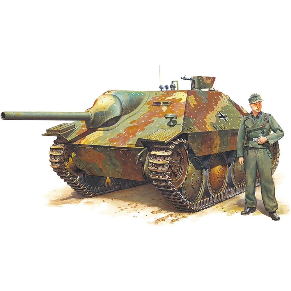 Tamiya 1/35 Military Miniature Series No. 285 German Army Tank Destroyer Hetzer Mid-Production Pl...