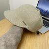 Wide face cover cap children autumn and winter versatile face small bucket hat sequined equestrian hat