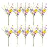 Sturdy Realistic Daisy Plastic Flower Stem For Indoor Decoration Home Offices Or Wedding Centerpiece