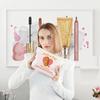 LEVLO Funny Groundhogs Cosmetic Make up Bag Animal Lover Gift Just A Girl Who Loves Groundhogs Makeup Zipper Pouch Bag Groundhogs Lover Gift (Loves
