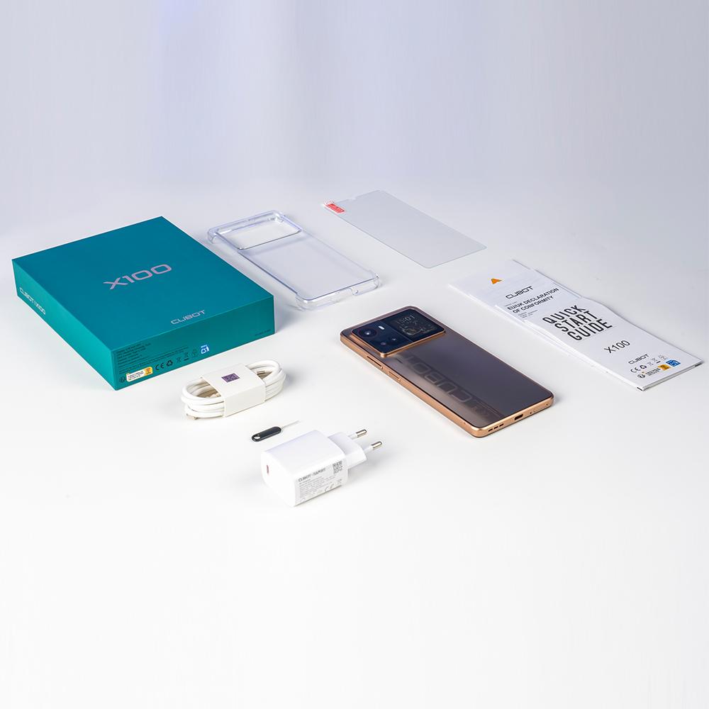 Cubot X100, 5G Smartphone, Android 15, MTK Dimensity 7025, 6nm, 2.5GHz, 6.88-Zoll Bildschirm, 8GB RAM 256GB ROM, 64MP Kamera, 5100mAh Akku