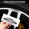 Car Wheel Hub Stickers Hub Decoration Alloy Sticker For Mazda 3 6 2 5 Axela Atenza Demio CX3 CX5 CX7 CX30 MX3 MX5 Speed MPE MS