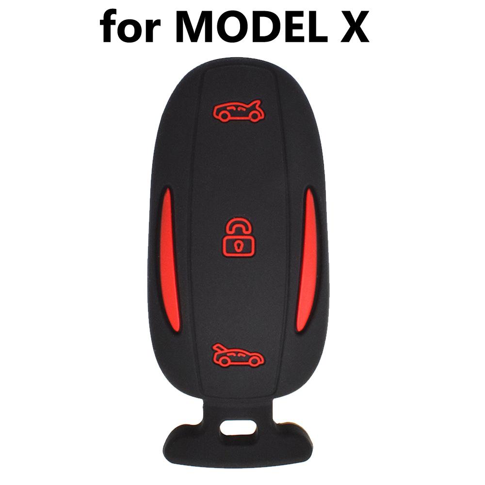 

For Tesla Model 3 S X Silicone Remote Key Case Fob Shell Cover Skin Jacket Sleeve