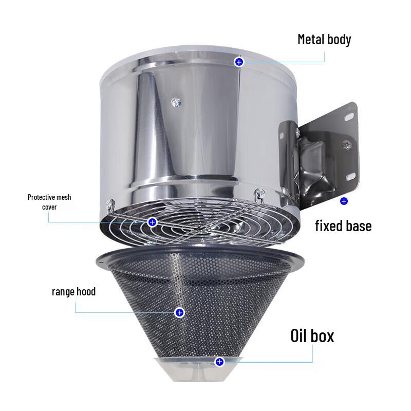 JunDingYing Household Powerful Exhaust Fan