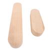 2Pcs Double Side Grooved Sewing Press Block Solid Heavy Wood Quilting Tool  Quilt Quilting Work
