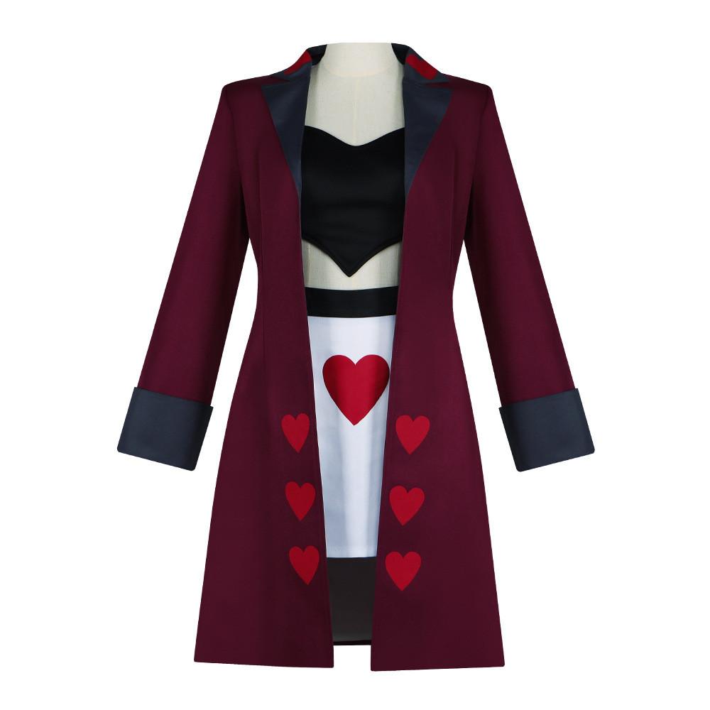 Hazbin Hotel Cosplay Costume With Polyester Fabric For Stage And Festival Events