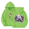 Child Fashion Lightweight Long Sleeve Pullover With Pockets  Print Hoodie