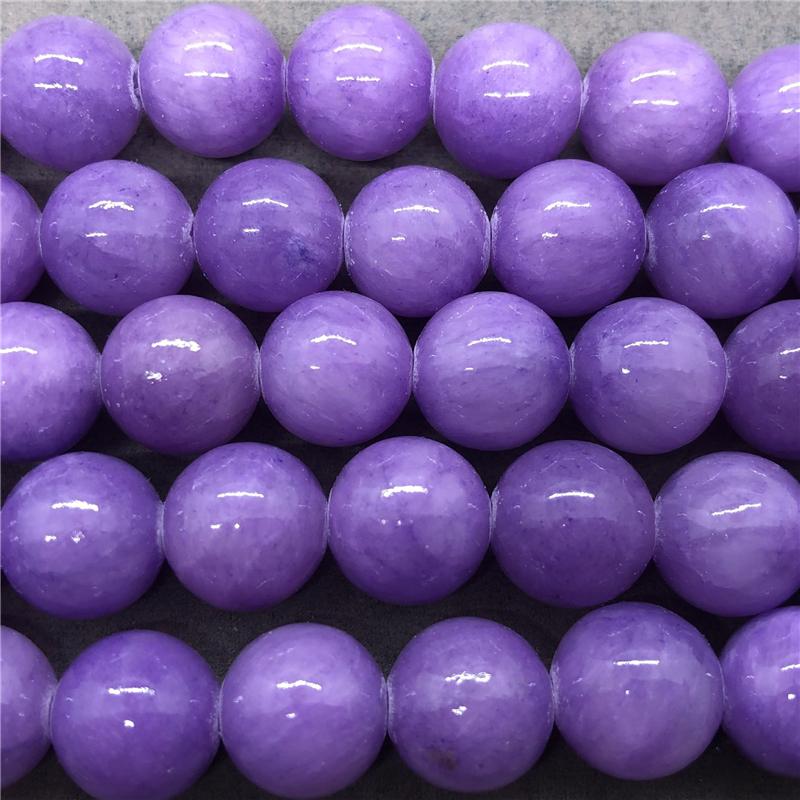 Piatra naturala piatra pretioasa violet inchis calcedonie margele libere pentru bratara colier margele