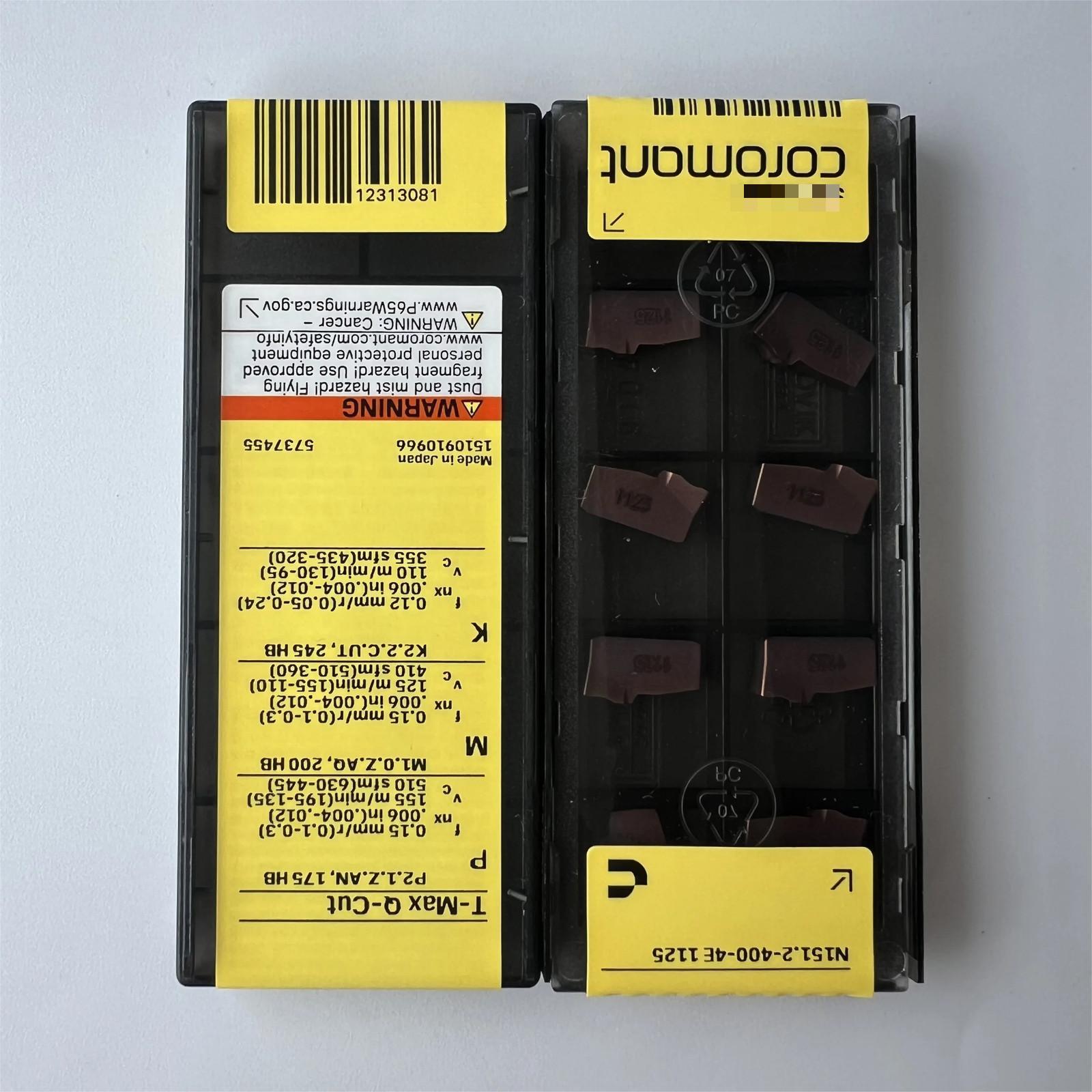 

N151.2-400-4E 1125 / Industrial indexable Carbide Inserts 10 Pcs