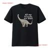 Vintage Retro All My Friends Are Dead Dinosaur T Shirt Size S 5XL Washed Comfortable Designer C