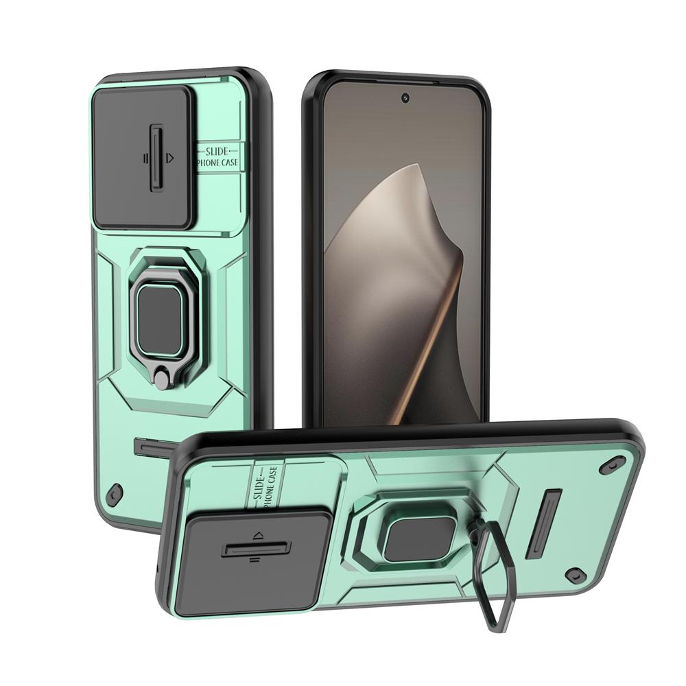 For Xiaomi 15T 5G Case Slide Camera Lens Protector Armor Case For Mi 15T 15 T Mi15T Car Magnetic Ring Holder Phone Cover