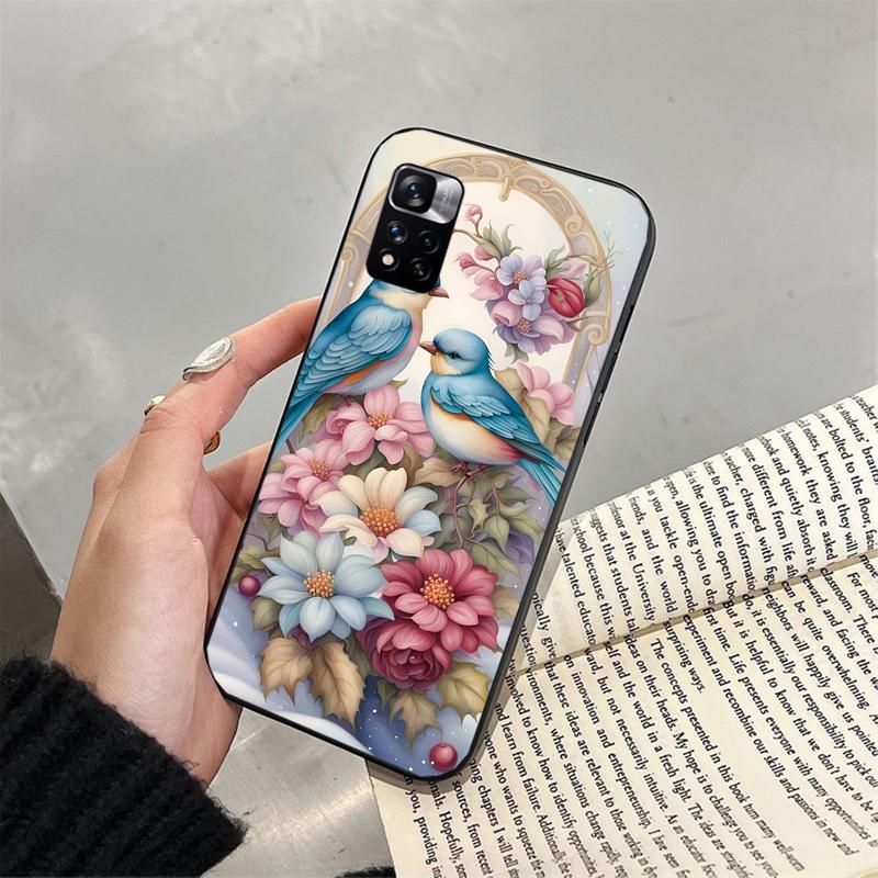 Birds Phone Case For Xiaomi Redmi Note 13 12 Pro 11S 11 10 Pro 10S 12S Redmi 10 13C 9C