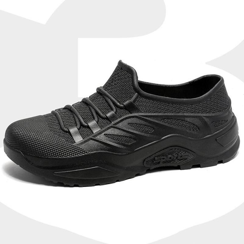 Nové pánské boty do deště Ploché Vodotěsné Odolné proti opotřebení Kuchyňské Mytí auta Pracovní obuv Outdoor Pánské tenisky Pánské lehké rybářské boty