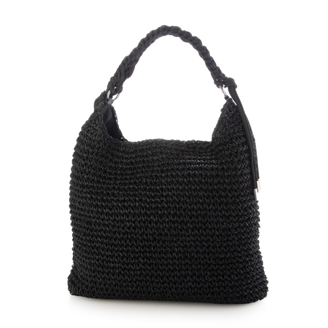 Плетеная сумка-корзина с ручкой из паракорда