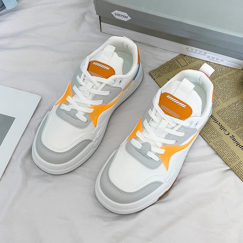 

College style Guochao couple shoes 2025 new autumn sports shoes platform women s shoes casual men s shoes versatile board shoes 39